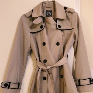 Roz and Ali Tan Trench Coat